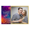 Tło sylwestrowe + fajerwerki + 409 złoty Tło sylwestrowe + fajerwerki + 409 złoty