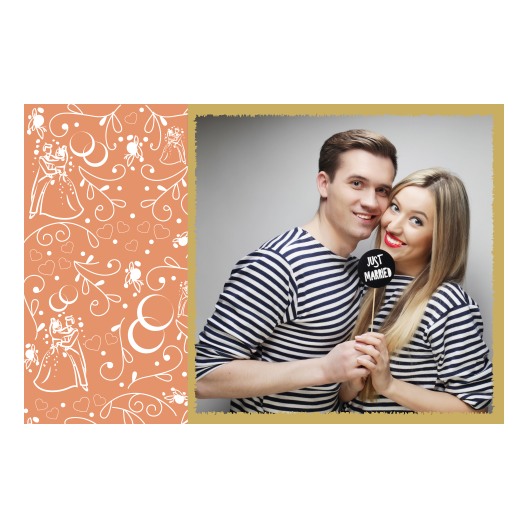 Wedding Photo + hearts + 409 gold Wedding Photo + hearts + 409 gold