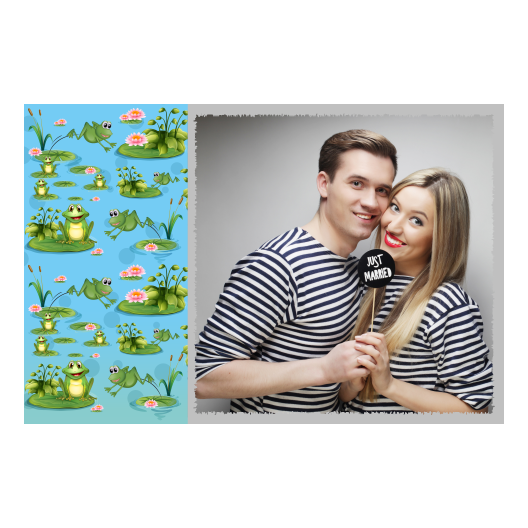 Frog Day + water lilies + 409 silver Frog Day + water lilies + 409 silver