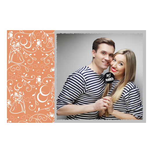 Wedding Photo + hearts + 409 silver Wedding Photo + hearts + 409 silver