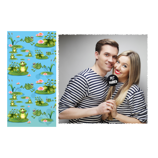 Frog Day + water lilies + 409 white Frog Day + water lilies + 409 white