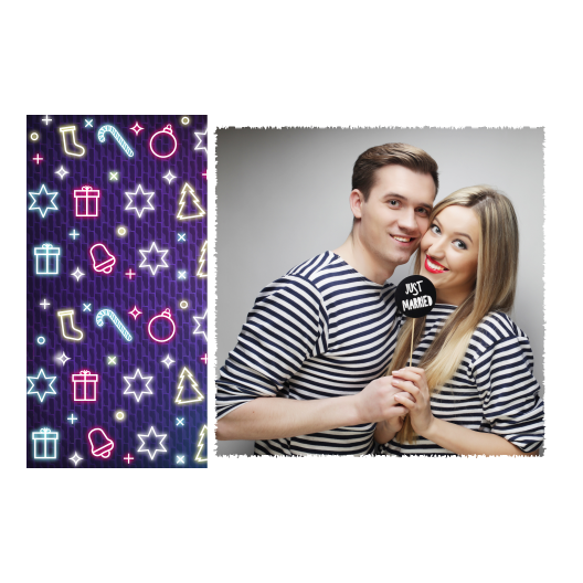 Przyjęcie sylwestrowe + Prezenty, dzwonki, choinka + 409 biały Przyjęcie sylwestrowe + Prezenty, dzwonki, choinka + 409 biały