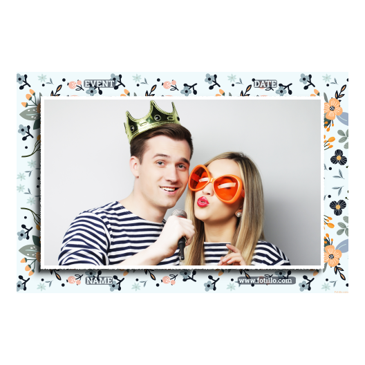 Wesele + kwiaty + 410 biały z tekstem Wesele + kwiaty + 410 biały z tekstem