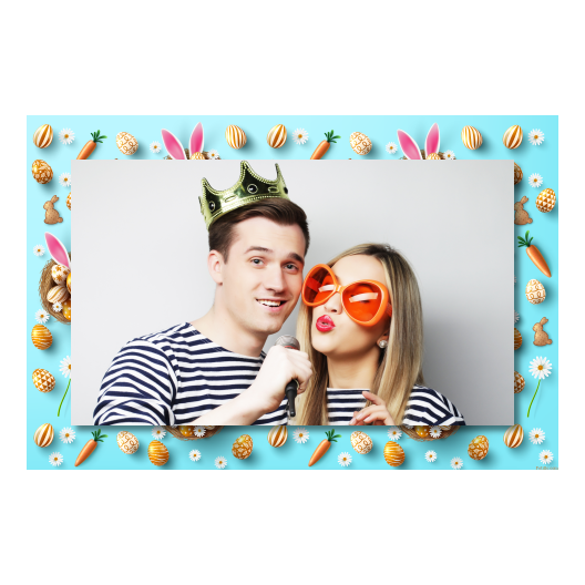 Easter Bunny + easter eggs + 410 no frame Easter Bunny + easter eggs + 410 no frame