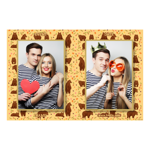 Grizli + niedźwiedzie + 411 złoty z tekstem Grizli + niedźwiedzie + 411 złoty z tekstem