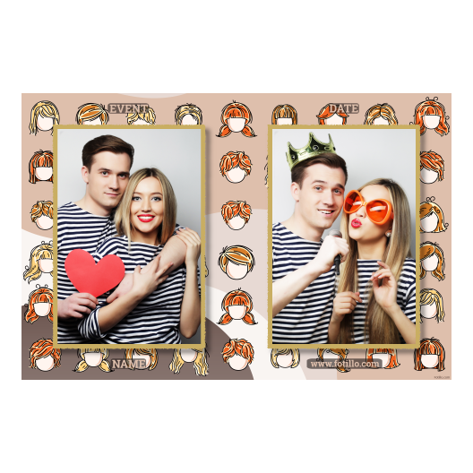 Ddzień peruki 411 złoty z podpisem Ddzień peruki 411 złoty z podpisem