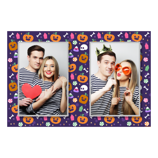 Halloweenowa dynia + kolaż + 411 Halloweenowa dynia + kolaż + 411