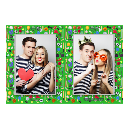 Dzień sportu + wyposażenie + 411 z tekstem Dzień sportu + wyposażenie + 411 z tekstem