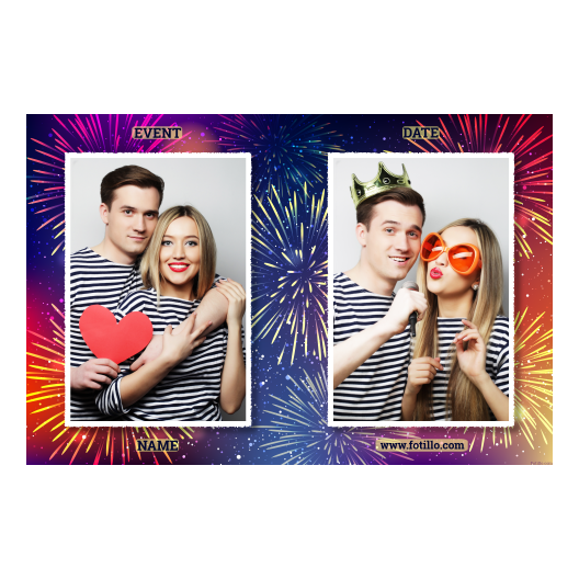 Tło sylwestrowe + fajerwerki + 411 biały z tekstem Tło sylwestrowe + fajerwerki + 411 biały z tekstem