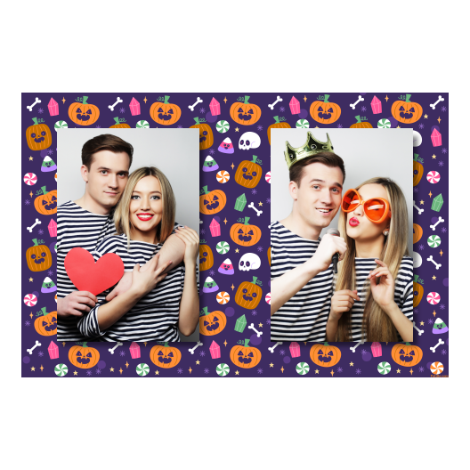 Halloweenowa dynia + kolaż + 411 brak ramki Halloweenowa dynia + kolaż + 411 brak ramki