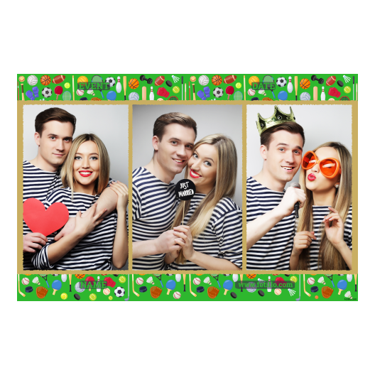 Dzień sportu + wyposażenie + 412 złoty z tekstem Dzień sportu + wyposażenie + 412 złoty z tekstem