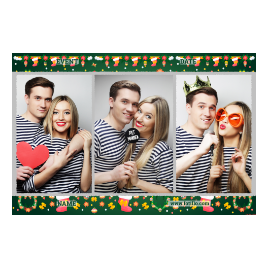 Boże Narodzenie + kwiaty i bombki + 412 z tekstem Boże Narodzenie + kwiaty i bombki + 412 z tekstem