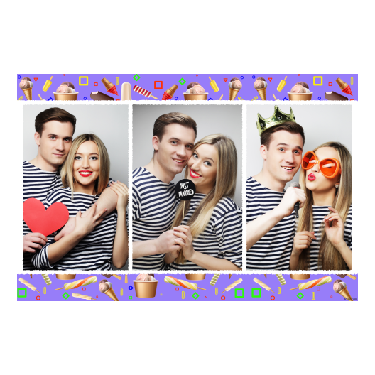 Dzień Lodów + kolaż + 412 biały Dzień Lodów + kolaż + 412 biały