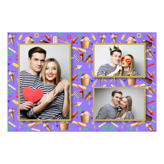 Dzień Lodów + kolaż + 413 złoty Dzień Lodów + kolaż + 413 złoty