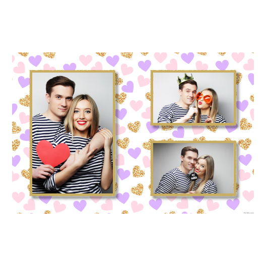 Miłość + serduszka + 413 złoty Miłość + serduszka + 413 złoty