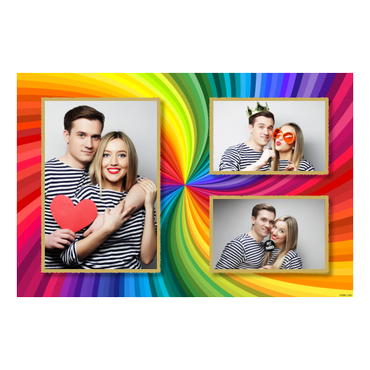 Dzień Tęczy + zabarwienie + 413 złoty Dzień Tęczy + zabarwienie + 413 złoty