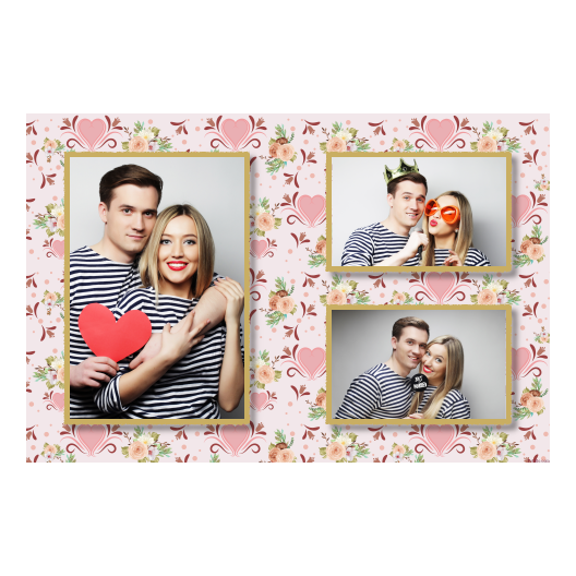 Wesele + kwiaty i serca + 413 złoty Wesele + kwiaty i serca + 413 złoty