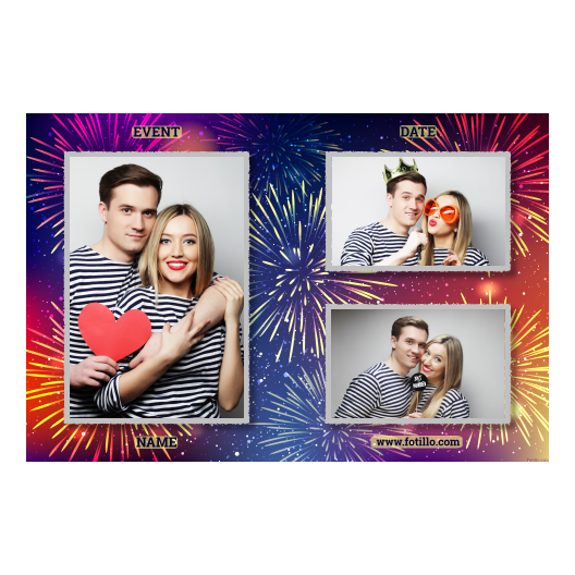 Tło sylwestrowe + fajerwerki + 413 z tekstem Tło sylwestrowe + fajerwerki + 413 z tekstem