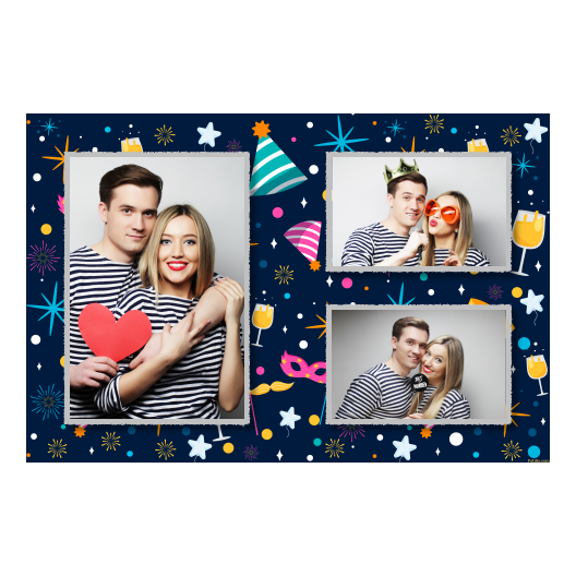 Przyjęcie sylwestrowe + Fajerwerki, gwiazdy + 413 Przyjęcie sylwestrowe + Fajerwerki, gwiazdy + 413