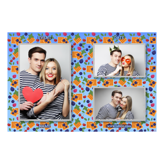 Dzień Gofra + owoce + 413 z tekstem Dzień Gofra + owoce + 413 z tekstem