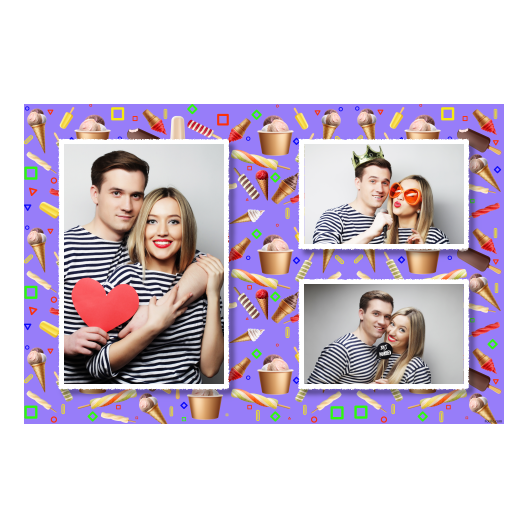 Dzień Lodów + kolaż + 413 biały Dzień Lodów + kolaż + 413 biały