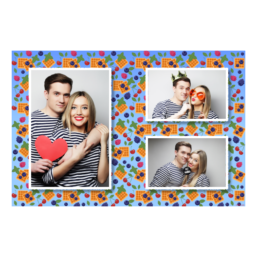 Dzień Gofra + owoce + 413 biały Dzień Gofra + owoce + 413 biały