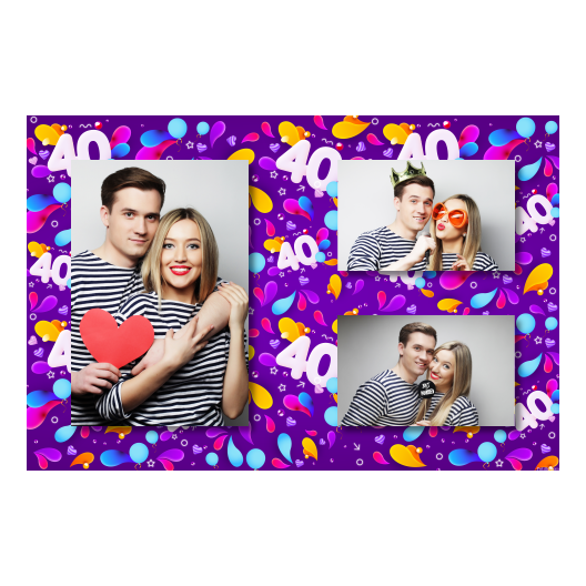 40th Birthday Party + hearts 40th Birthday Party + hearts