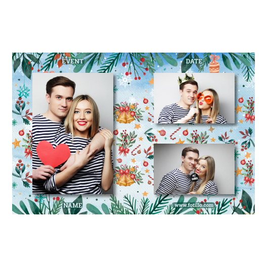 Dzwoneczki świąteczne + dekoracje + 413 brak ramki z tekstem Dzwoneczki świąteczne + dekoracje + 413 brak ramki z tekstem