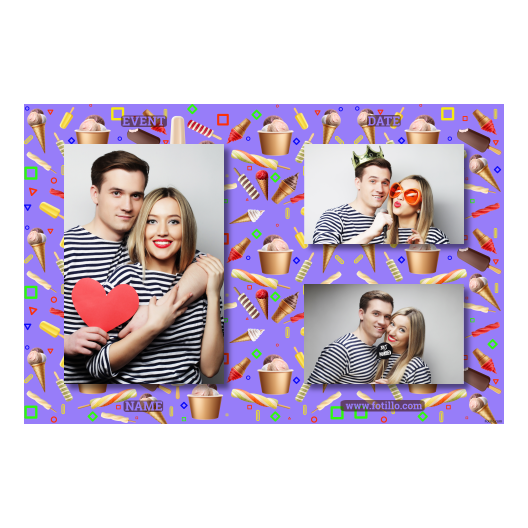 Dzień Lodów + kolaż + 413 brak ramki z tekstem Dzień Lodów + kolaż + 413 brak ramki z tekstem