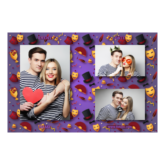 Dzień Teatru + maski + 413 brak ramki z tekstem Dzień Teatru + maski + 413 brak ramki z tekstem