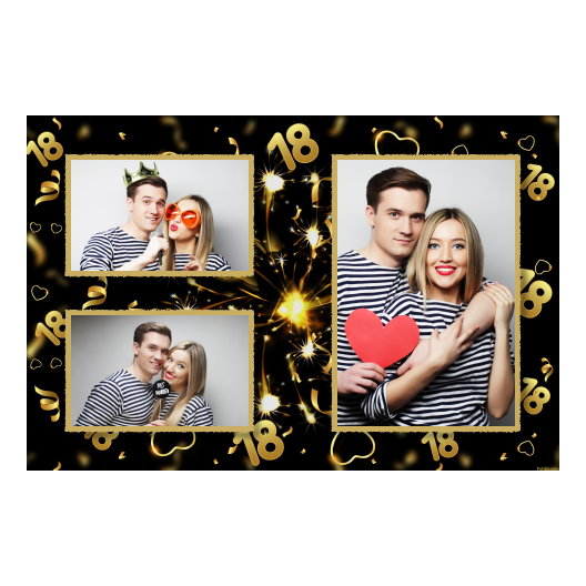 18th Birthday Party + 18 + 414 gold 18th Birthday Party + 18 + 414 gold