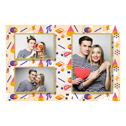 Math Day + collage + 414 gold