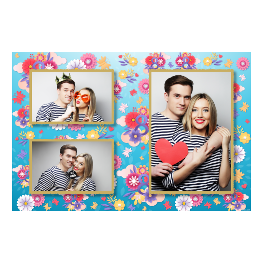 Women's Holiday + flowers + 414 gold