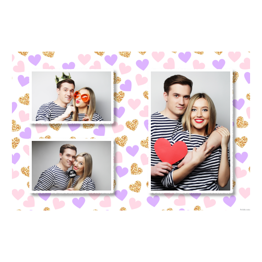 Miłość + serduszka + 414 biały Miłość + serduszka + 414 biały