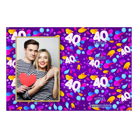 balloons + 415 gold balloons + 415 gold