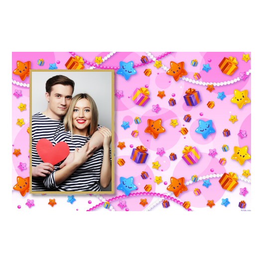 Children's Birthday Party + stars Children's Birthday Party + stars