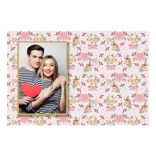 Wesele + kwiaty i serca + 415 złoty Wesele + kwiaty i serca + 415 złoty