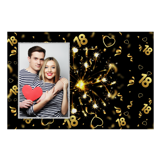 18th Birthday Party + 18 + 415 silver