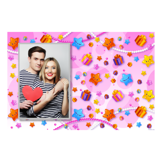 Children's Birthday Party + stars Children's Birthday Party + stars