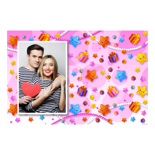 Children's Birthday Party + stars Children's Birthday Party + stars