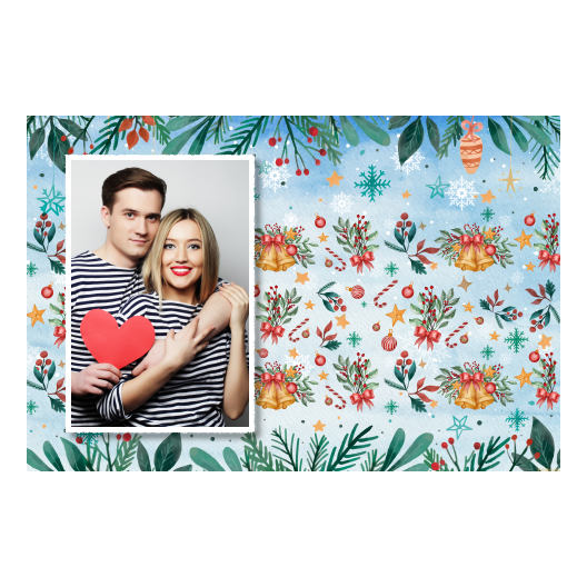 Dzwoneczki świąteczne + dekoracje + 415 biały Dzwoneczki świąteczne + dekoracje + 415 biały