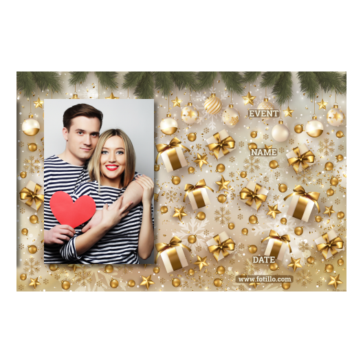 Prezenty świąteczne + bombki + 415 brak ramki z tekstem Prezenty świąteczne + bombki + 415 brak ramki z tekstem