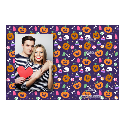 Halloweenowa dynia + kolaż + 415 brak ramki z tekstem Halloweenowa dynia + kolaż + 415 brak ramki z tekstem