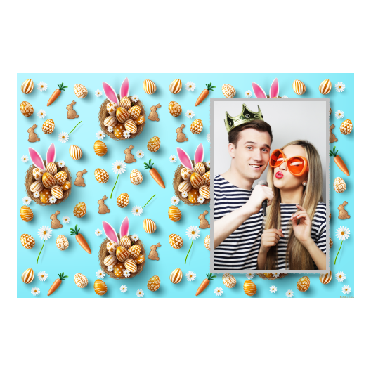 Easter Bunny + easter eggs + 416 silver Easter Bunny + easter eggs + 416 silver