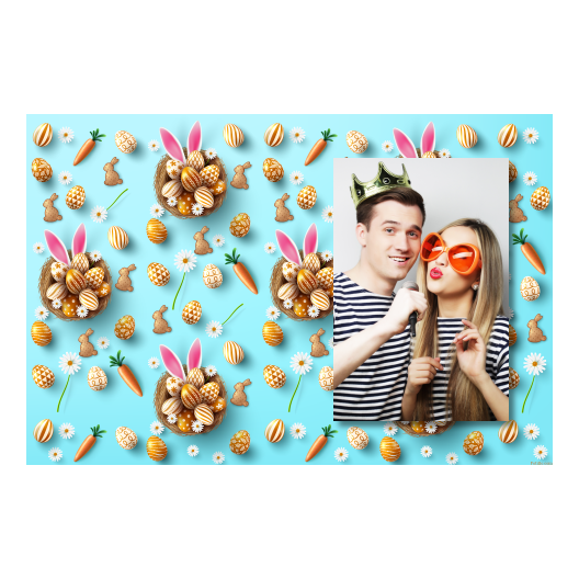 Easter Bunny + easter eggs + 416 no frame Easter Bunny + easter eggs + 416 no frame