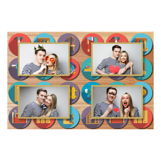 Carpenter's Day + collage + 417 gold Carpenter's Day + collage + 417 gold