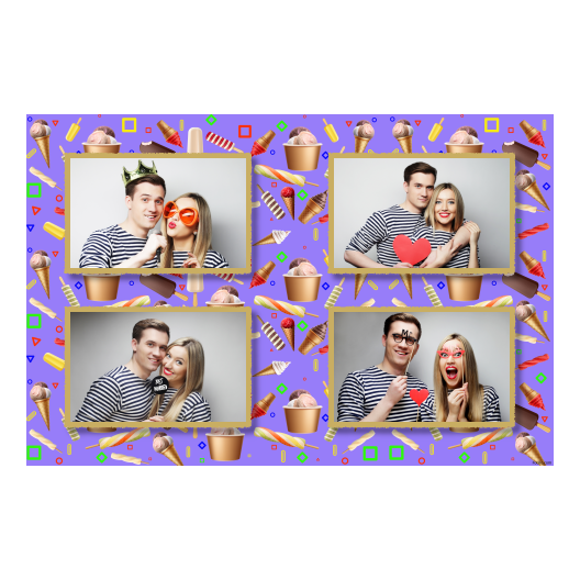 Dzień Lodów + kolaż + 417 złoty Dzień Lodów + kolaż + 417 złoty