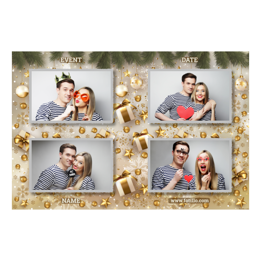 Prezenty świąteczne + bombki + 417 z tekstem Prezenty świąteczne + bombki + 417 z tekstem