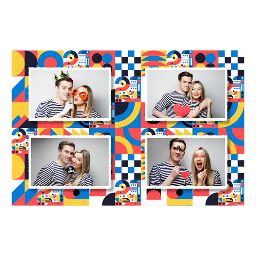 21th Birthday Party + collage + 417 white