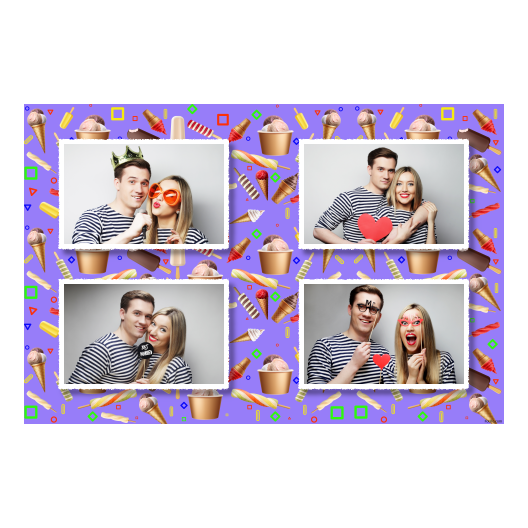 Dzień Lodów + kolaż + 417 biały Dzień Lodów + kolaż + 417 biały